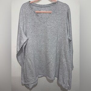 dkro Women's Gray Long Sleeve Top